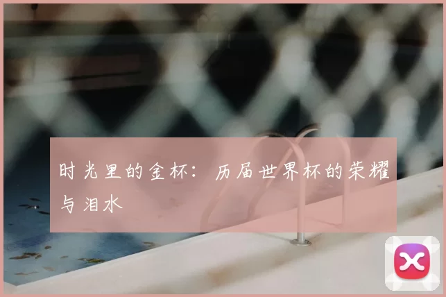 时光里的金杯：历届世界杯的荣耀与泪水